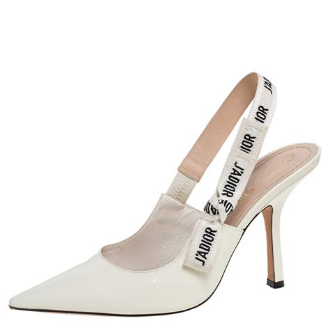 dior heel white|Dior heels price.